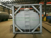 Custermizing Road ISO Tank Containers 40FT for Liquid Caustic Soda (Naoh Max 50%; Bleach Naocl 15% and Acid HCl 35%, 26000L-40, 000L