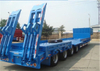 4 Axles Heavy Duty Lowboy (Low Bed) Trailer (Flatbed 11M -16M) 100ton