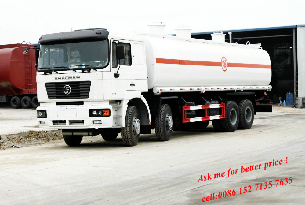 Shacman (4X2, 6X4, 8X4 F2000 F3000 X3000 Oil Bowser) off Road Fuel Tanker Truck for 25m3 -35m3 Oil Diesel, Gasoline