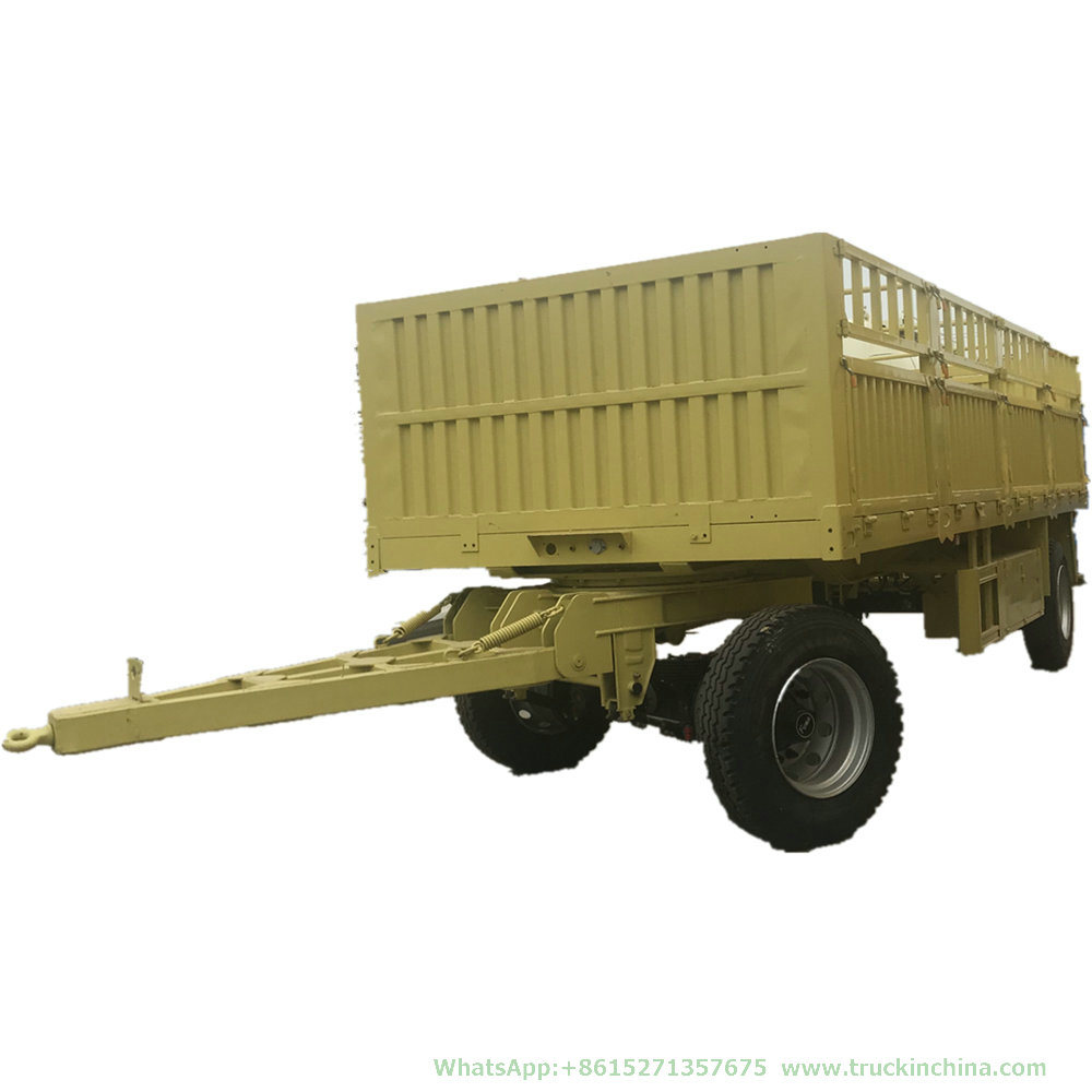 Full Cargo Trailer 3axles Dolly Lorry