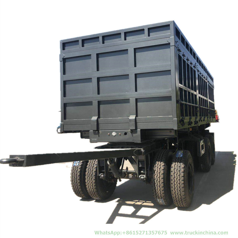 Full Cargo Trailer 3axles Dolly Lorry
