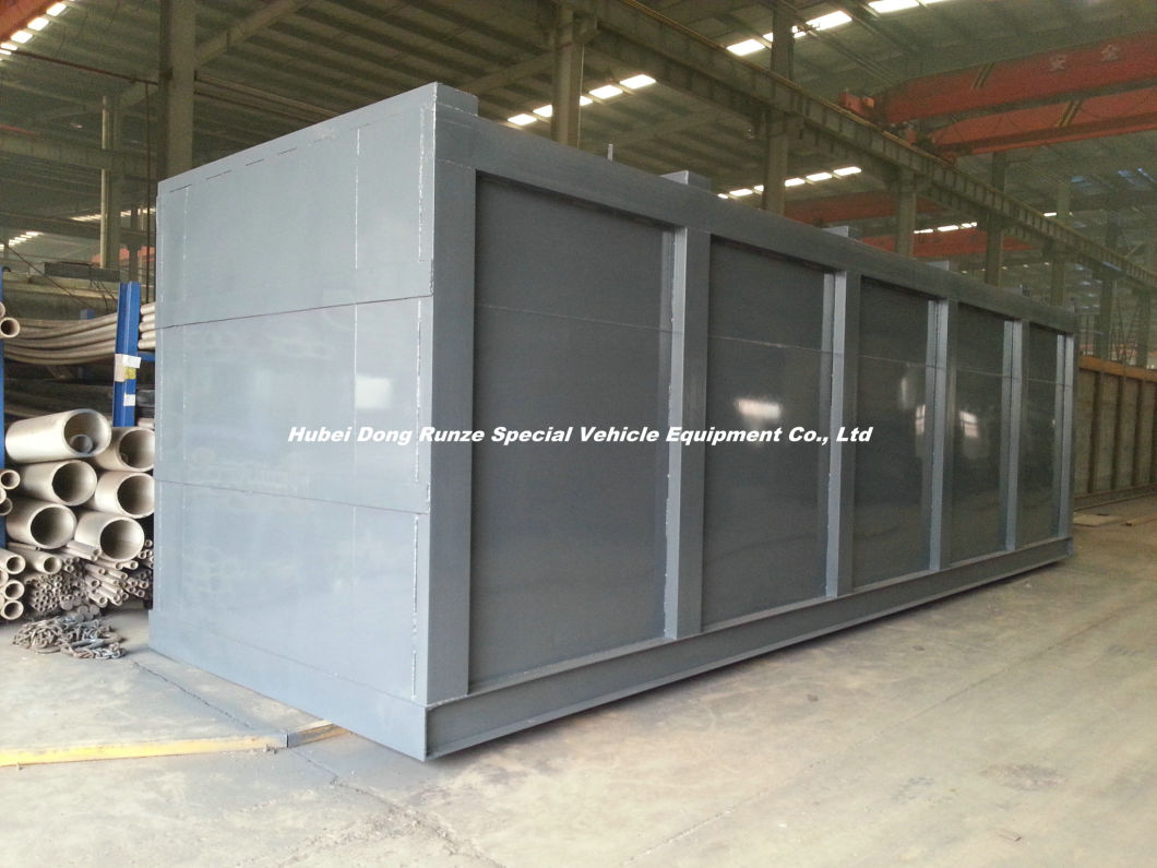 Skid Acid Storage Tank for Oil Fied Chemical Contain Hydrochloric Acid 60cbm 500bbl