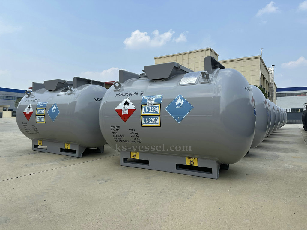 20PCS UN 3394 3399 Portable Tanks C-480 TMA Cylinders to USA (25)