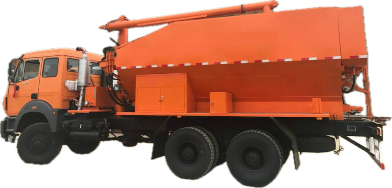  Customize AWD Beiben Offroad 6X6 ANFO Explosives Mixing and Charging Truck