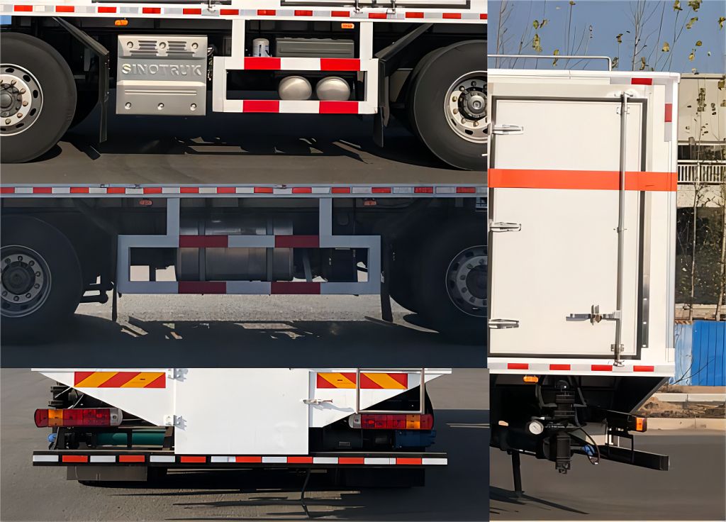 HOWO on site Mixed emulsion explosive trucks (22)