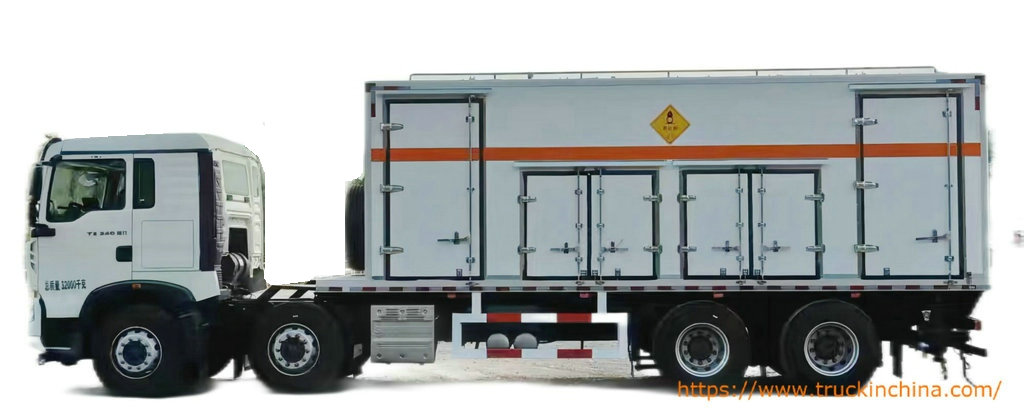  Customize HOWO on Site Mixed Emulsion ANFO Explosive Truck 