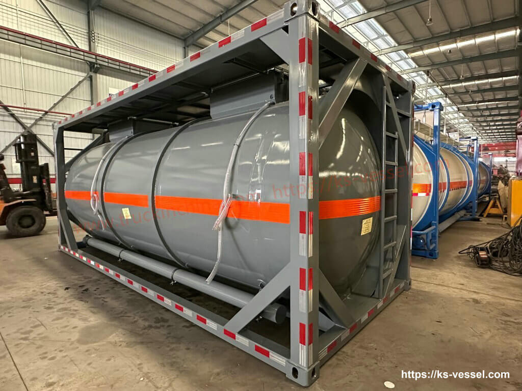 T14 ISO Tank Container PE lined for DHF HYDROFLUORIC ACID (25)