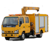 ISUZU Generator Engineering Rescue Truck Mounted 2T Telescope Boom Crane 