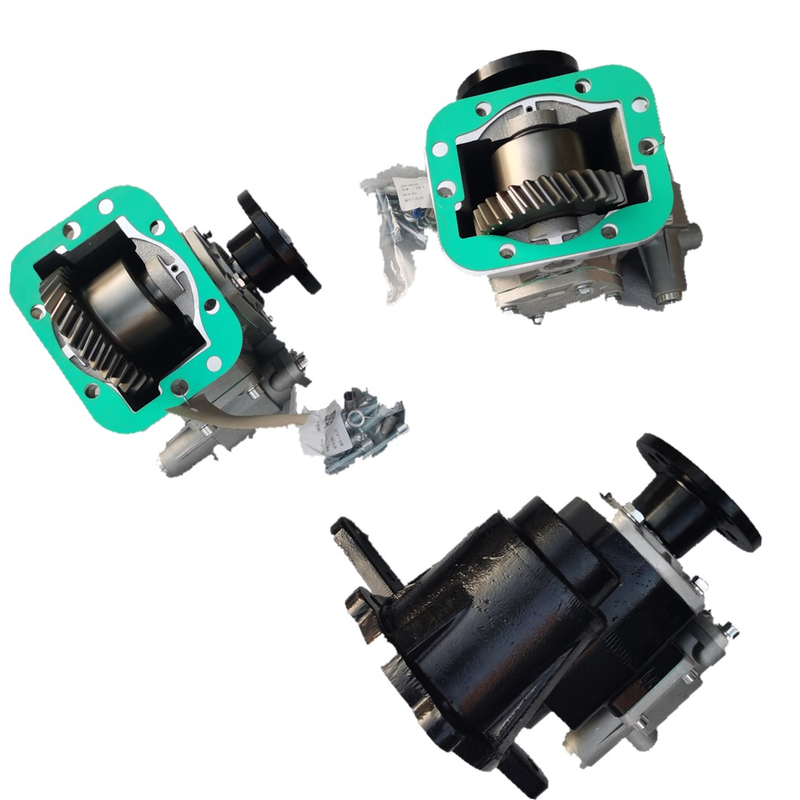  Power Take-off PTO SDQ24/40PQ1 For WLY6G40 Ratio 6.143，ISO Flange Pneunmatic