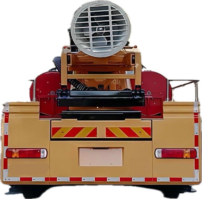 HOWO Vertical Pump Water Supply Drainage Rescue Truck 4000m3/h 