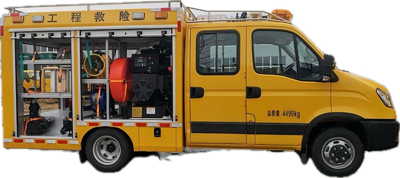 Iveco Maritime Rescue Truck With Water Rescue Equipment