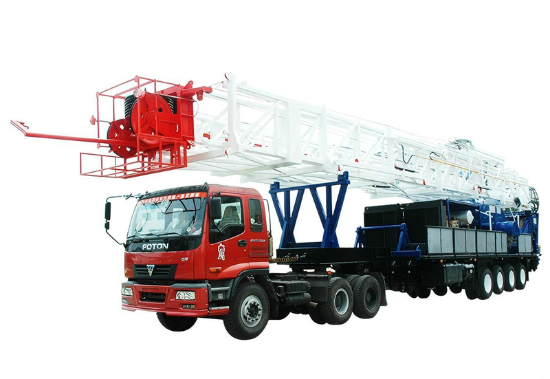 Customize Trailer-mounted Drilling Rig 1000m-4000m