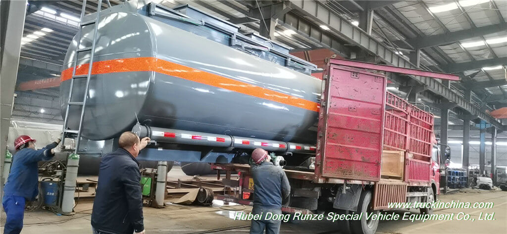 PE lined acid tanks body