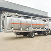 30FT Nitric Acid Above 70% HNO3 Storage Transport Tank Container ( Pure Aluminium Tank 22CBM)