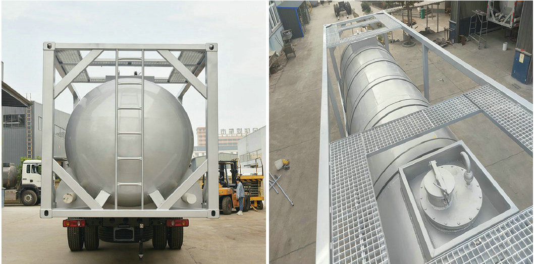 30FT Corrosive nitric acid tank container (2)