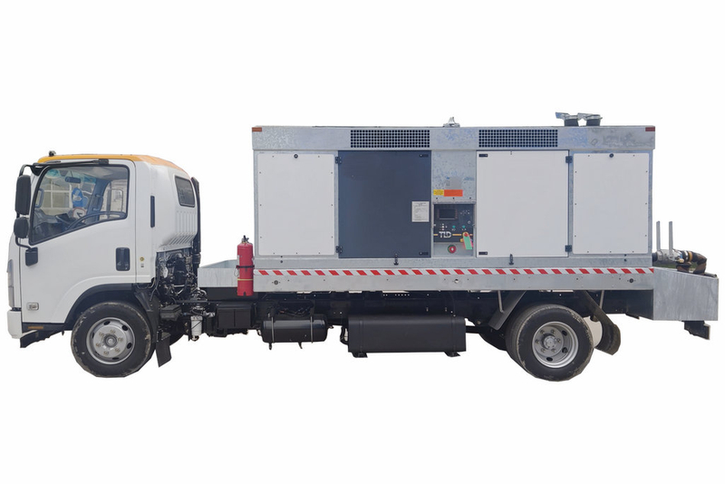  ISUZU Aircraft Air flow jet engine starting units ASU-600-300 with VML-410 Compresor 300ppm 43 Psi 