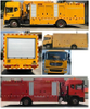 DFAC Large Flow Drainage Emergency Rescue Trucks with Generator 350kw Pump 3000m3/h