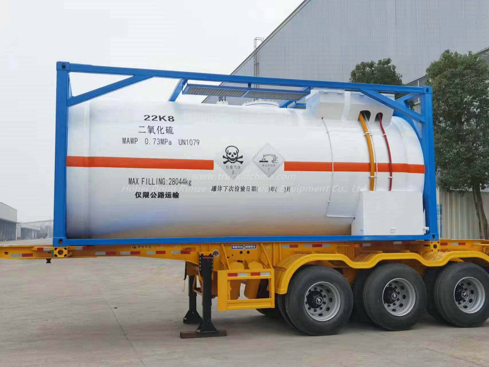 _20FT ISO Tank Container for sulfur dioxide SO2 (1)