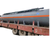 Lined PE Storage Transport Sodium Hypo Tanks For Truck Trailer Mounted with Insulation Layer 6604 Gallon Bleach NaOCL 