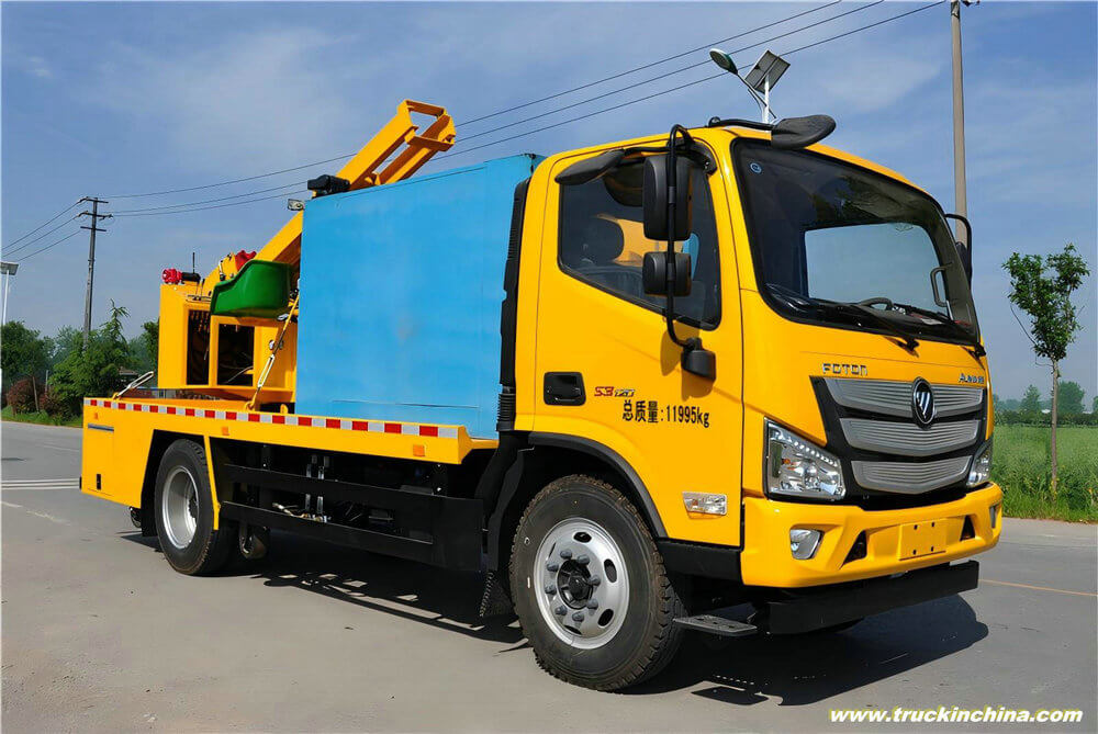 FOTON Guardrail Post Driving Maintenance Truck (4)_1