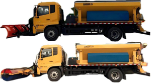 Customize Multi-Functional Dongfeng Snow Sweeper Truck With Snow-Melting Agent Dispenser