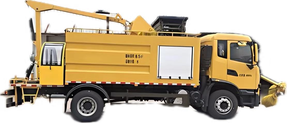 Dongfeng Guardrail Tunnel Wall Cleaning Truck (8.5 M3 Water Tank)