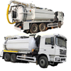 Shacman F3000 Hydro Excavators Truck Sewer Jet Suction Units (RHD 13500L Sewage+4000L Clean Water )