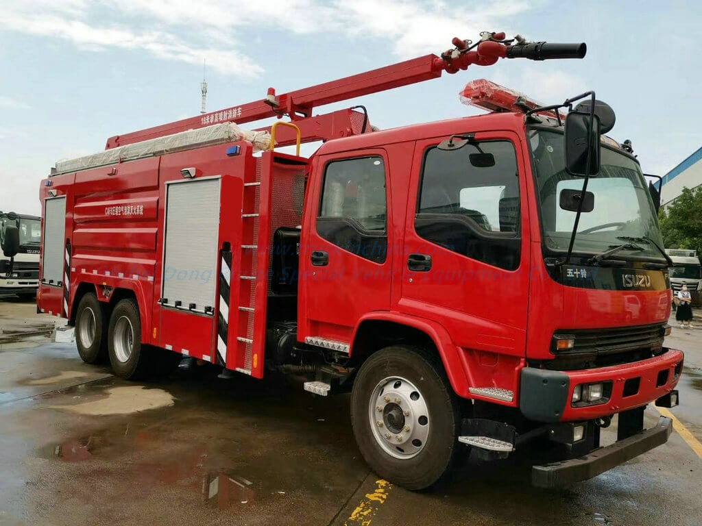 high jet 18m boom FVZ Fire Fighting Trucks (55)
