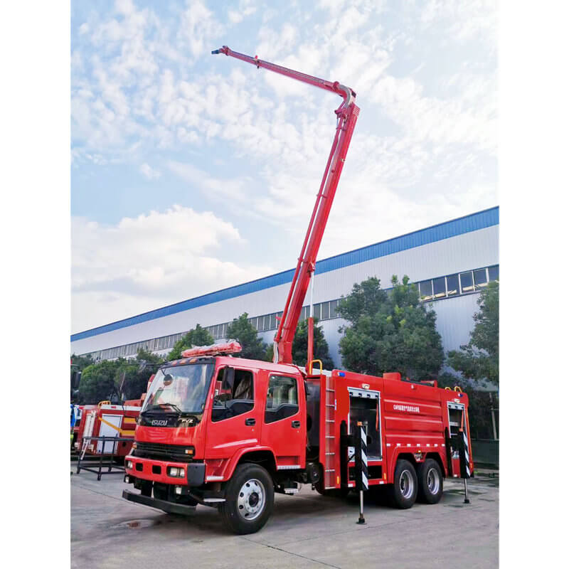high jet 18m boom FVZ Fire Fighting Trucks (34)