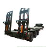 Customizing Excavator Transport Hydraulic Lowbed Lowboy 3 Line 6 Axles Low Bed Semi Trailer