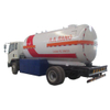 HOWO 5.5m3 (5500 Liters) LPG Bobtail Truck Tanker Mounted with LPG Pump Yqb-5. LPG Dispenser BCS-150 LHD. Rhd