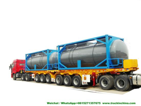 20FT Frame Swap Tank (Stainless Steel ISO Tank Container 25000Liters Yellow Phosphorus)