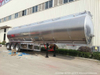 42000L Aluminum Alloy Fuel Tank Trailer (ALCOA 5083 BPW Air Ride Spring 3 Axles Front Axle Liftable with ECO ADR Compatible Tankers)
