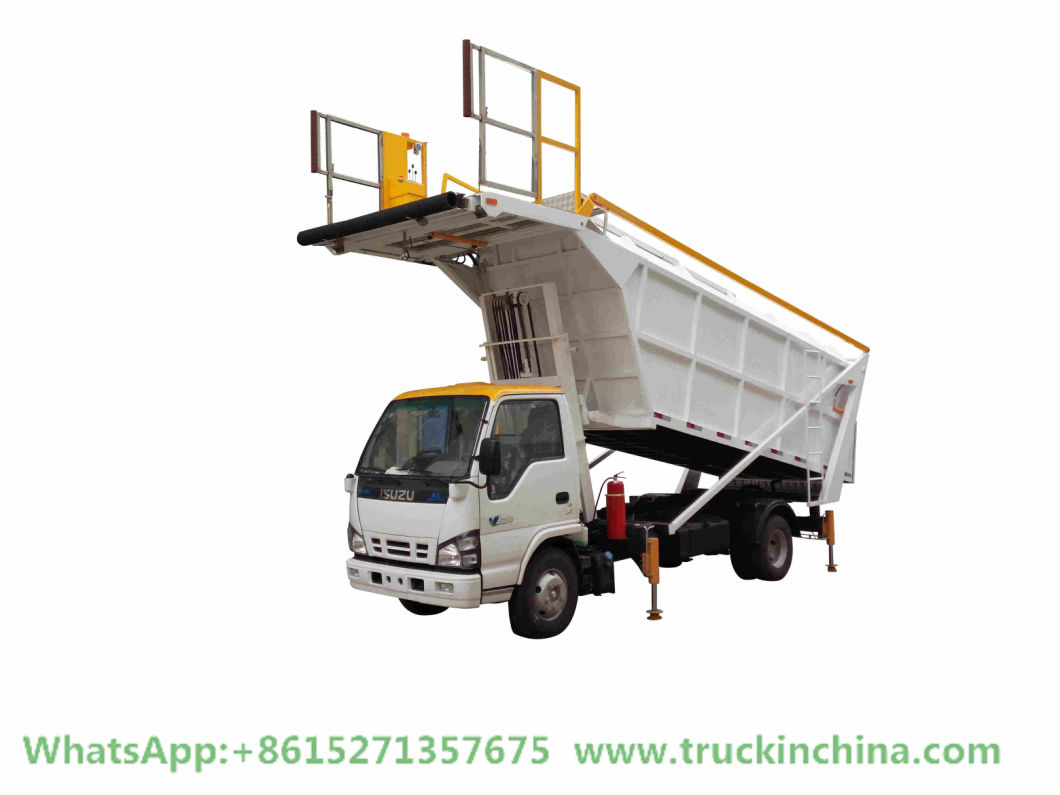 Airport Aircraft Garbage Collector Waste Receiving Vehicle (ISUZU JMC)