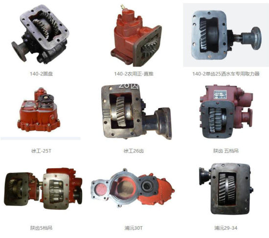 Fast Power Take-off (PTO) for Hydraulic Gear Pump Crane (Oil Pump, Fuel Pump Tanker Bowser Special Vehicle Gearbox PTO)