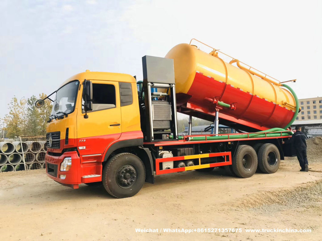 Shacman H3000 Jet VAC Tankers Supersucker Combined Vacuum Jetting Tanker Trucks (Vacuum Jetting Flushing combination truck)