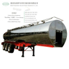 Isolated Tanker Trailer for Carrying Asphalt in Hot Emulsion Molten Sulfur (3 BPW Axles)