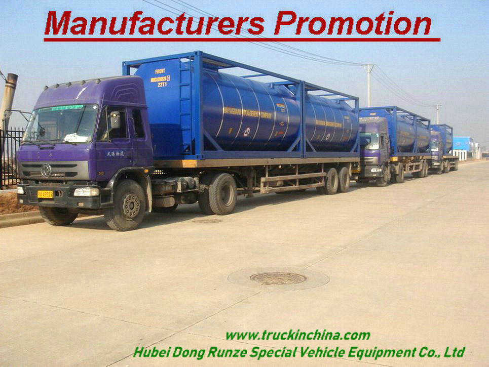 20FT Bitutainer for Crude Oil Asphalt Transport (Container Tank)