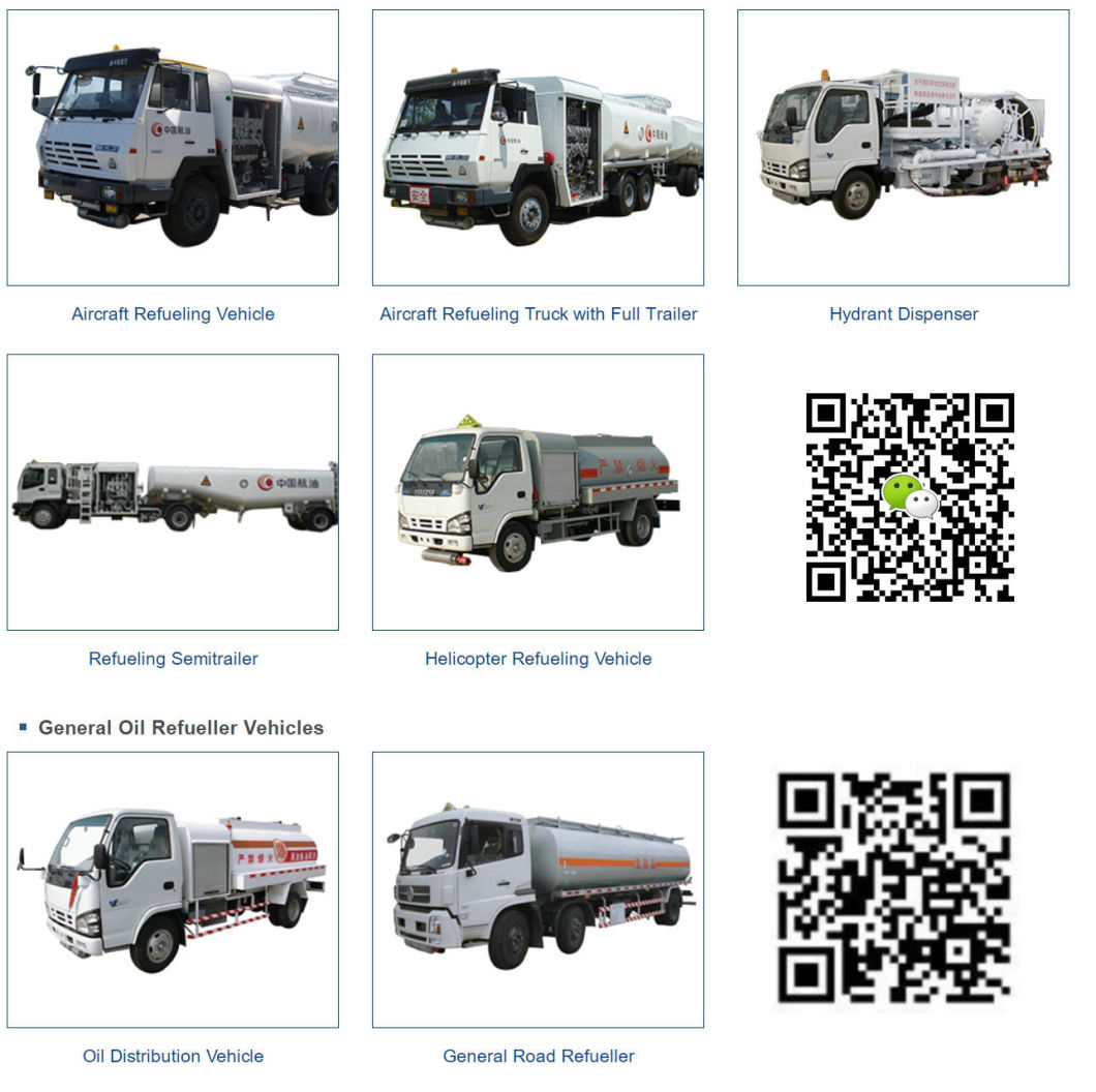 Isuzu Samll Aluminum 4000L-5000L Helicopter Aircraft Tanker (Aviation Kerosene, Gasoline, Jet Fuel Oil 1000USG -1320US Gallon Refueler Aircraft Tanker)