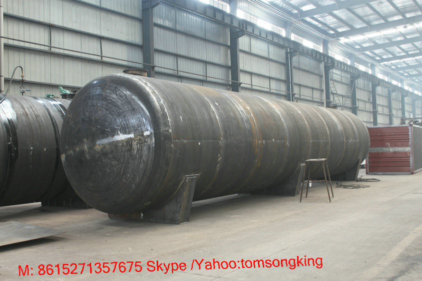 Customize Vertical / Horizontal Storage Tank, Sulfuric Acid Tank (Carbon Steel Diesel Tank or Stainless Steel Chemical Oil Tank, Steel lined LDPE Acid Tank)