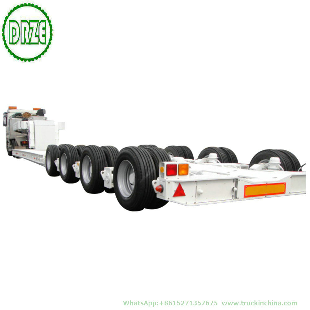 Customising Multi Axle Hydraulic Modular Low Bed Truck Trailer with Hydraulic Lifting and Steering Axle&Nbsp; 108t-150t