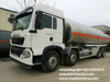 Sinotruck HOWO Aluminum Alloy Fuel Tanker (8X4 Mobile Jet Oil Refueling Bowser Truck 30cbm Diesel Delivery Refueling Truck 12wheels)