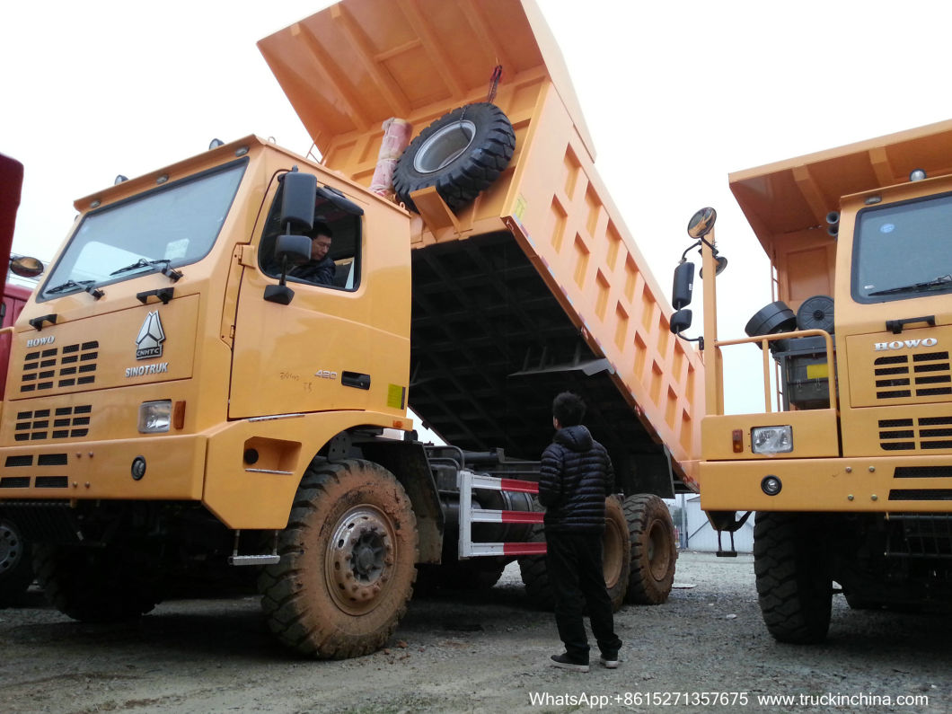 Sinotruck HOWO Mining Tipper Truck 50-80 Ton Zz5707V3842cj Win You Commission