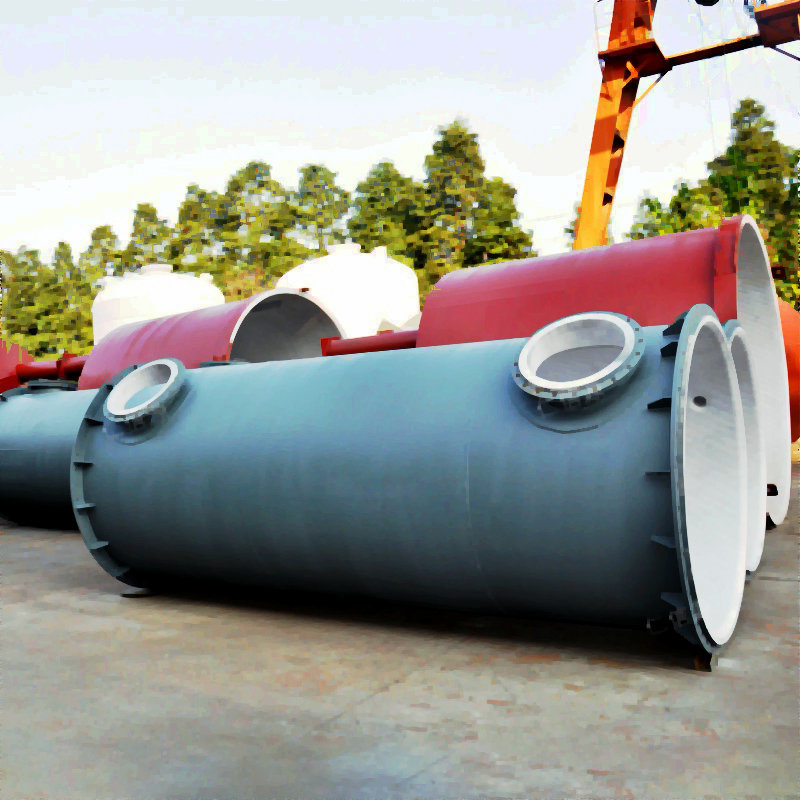 Steel Lined Plastic LLDPE Spray Tower Tank for Chemical Corrosion Resistant (Desulfurization, Acid washing, Wast Gas Treatment)