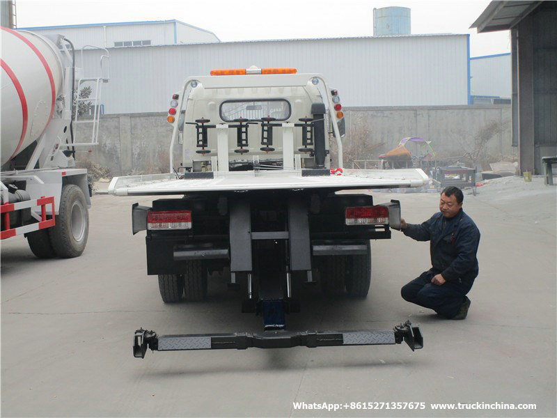3 -5t All Wheel Drive 4X4 Flatbed Tow Truck (Off Road Wrecker, Car Carrier)