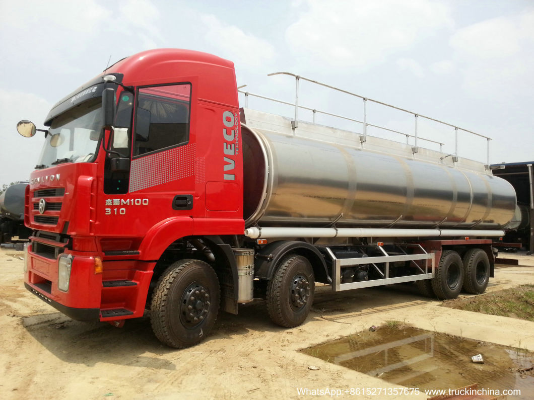 Iveco Genlyon 8X4 Aluminum Fuel Tank Truck (2 Compartments 27 - 30 CBM 12 Wheels)