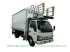 I. Suzu Aviation Airline Catering Truck (Scissors Food Truck 5000X2000X2245mm Refrigerated Van)