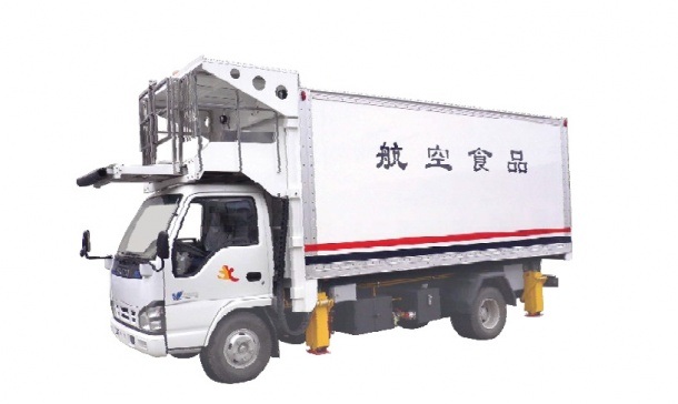 I. Suzu Aviation Airline Catering Truck (Scissors Food Truck 5000X2000X2245mm Refrigerated Van)