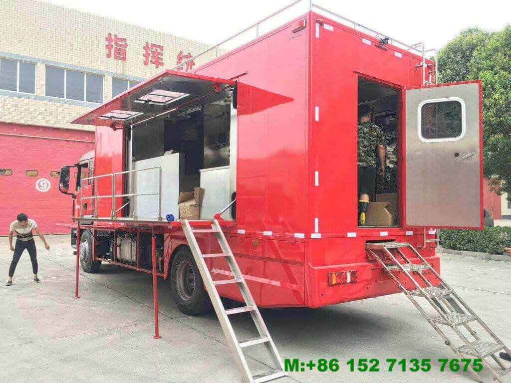 Sitrak Mobile Kitchen (Military Food Cooking Truck)