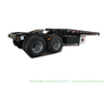 Customized Interlink 2 Flatbed Semi Trailer Truck (Double Combination 20FT Container Trailers Flatbed Or Skeleton Type)